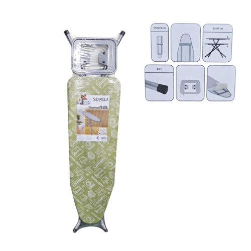 Sidirela Σιδερώστρα Pratik 110x33cm E-1725 - Ironing Board