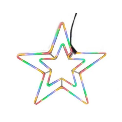 Χριστουγεννιάτικο αστέρι LED Πολύχρωμο RGB - Christmas star