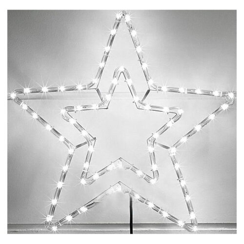 Χριστουγεννιάτικο αστέρι ψυχρό χρώμα LED 58x58cm- Christmas star