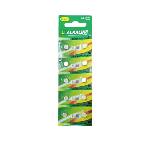 Σετ Αλκαλικών Μπαταριών LR626 1.5V 10τμχ - Alkaline Battery Set