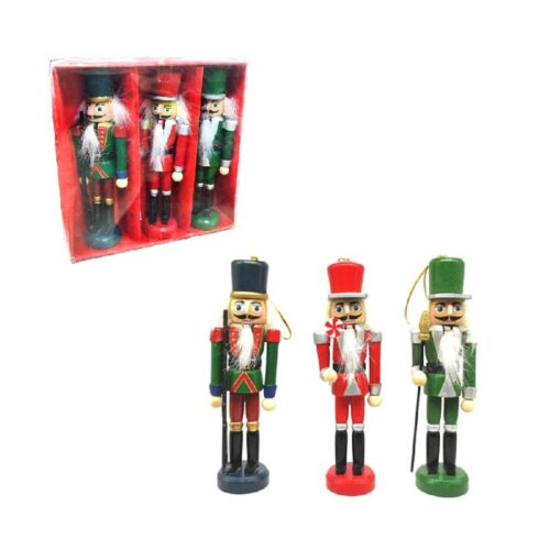 Ξύλινα χριστουγεννιάτικα στρατιωτάκια - Christmas soldier deco