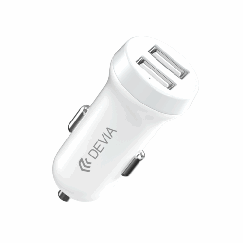 Devia car charger Smart 2x USB 3,1A white