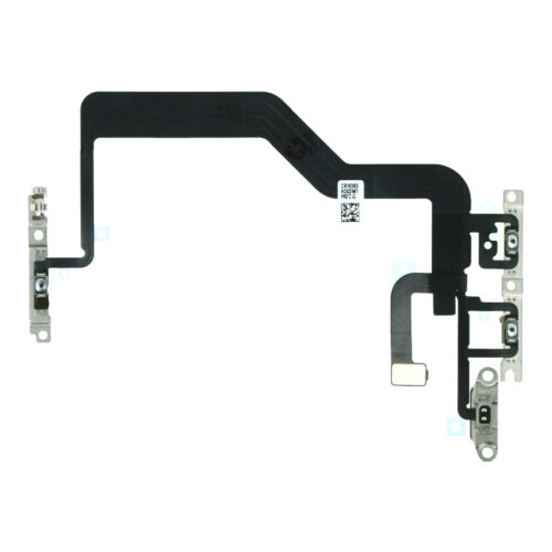 Power&Volume Button Flex Cable with Metal Bracket for iPhone 12/12 Pro Ori