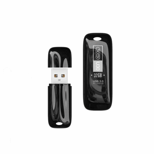 XO Flash Drive U30 32GB, USB 3.0 black