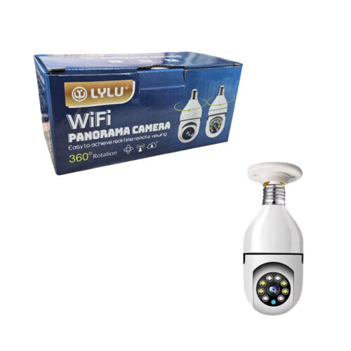 LYLU Κάμερα Ασφαλείας WiFi 360° Τύπου Λάμπας - WiFi Panorama Camera