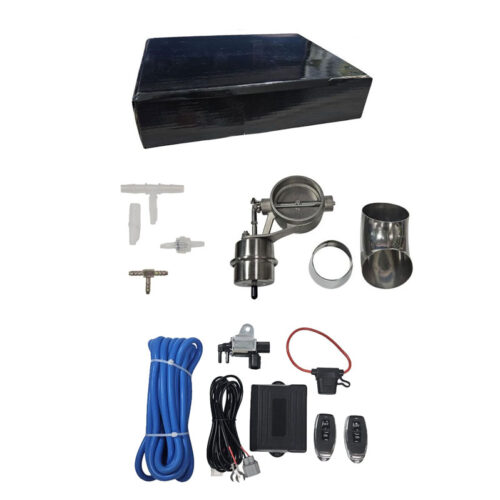 Ηλεκτρική Βαλβίδα Εξάτμισης με Τηλεχειριστήριο και Κιτ Εγκατάστασης - Electric Exhaust Valve with Remote Control and Installation Kit