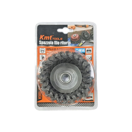 KMT Tools Συρματόβουρτσα για Δράπανο 125mm M14  - Drill Brush