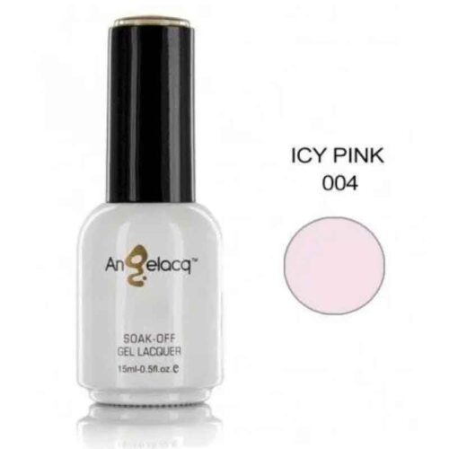 Angelacq ημιμόνιμο επαγγελματικό βερνίκι 15ml-0,5fl.oz #004 Icy Pink