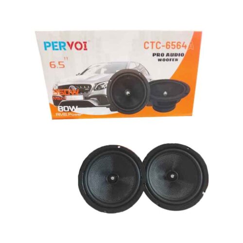 PerVoi Ηχεία Αυτοκινήτου 6.5" 350W Max 80W RMS CTC-6564A – Car Audio Woofer Speakers 350W Max