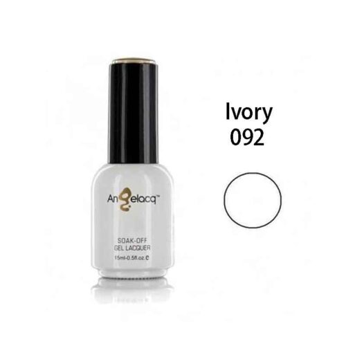 Angelacq ημιμόνιμο επαγγελματικό βερνίκι 15ml-0,5fl.oz #092 Ivory