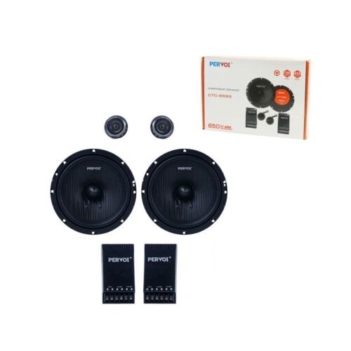 PerVoi Σετ Ηχεία Αυτοκινήτου CTC-6593 με 650W RMS - Component Speaker