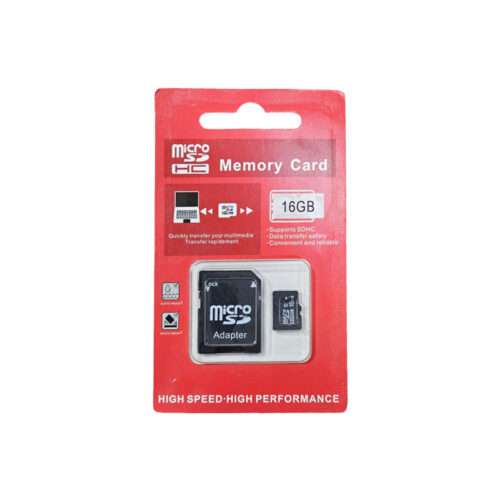 Κάρτα Μνήμης Micro SD 16GB με Αντάπτορα - Micro SD Memory Card with Adapter