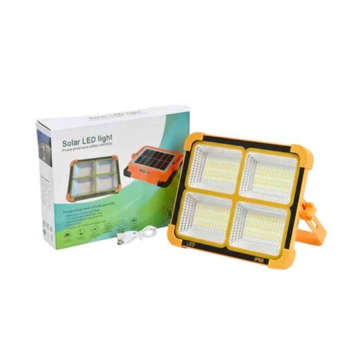 Ηλιακός Προβολέας LED Με Πάνελ – Solar LED Floodlight with Panel