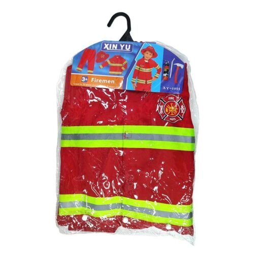 Xin Yu Αποκριάτικη Στολή Πυροσβέστης XY-1055 - Carnival Costume Firemen