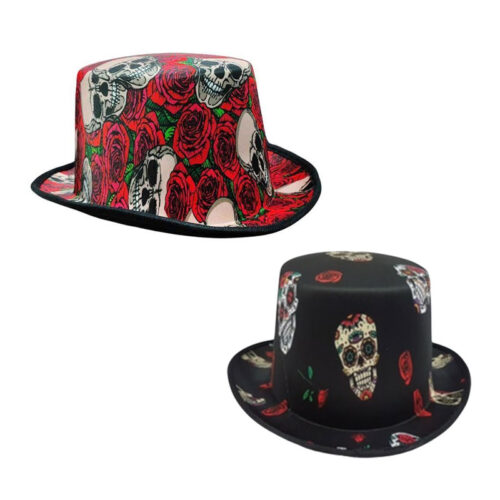 Αποκριάτικο Καπέλο Νεκροκεφαλές - Skull Carnival Hat