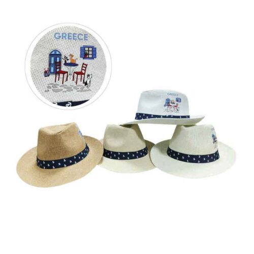 Ψάθινο Καπέλο Greece - Straw Ηat