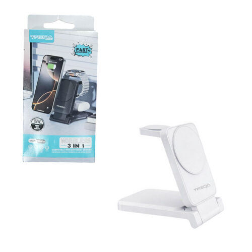 Ασύρματος Φορτιστής 3 σε 1 για Κινητό Ρολόι Ακουστικά – Wireless 3 in 1 Charger