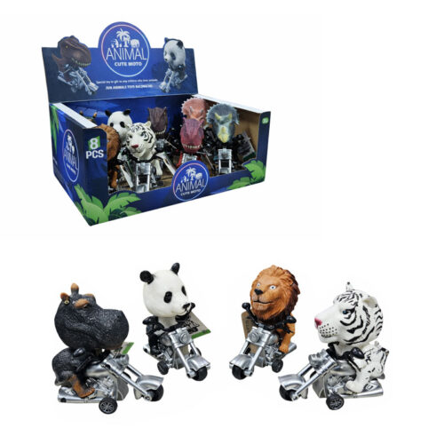 Παιχνίδι Ζωάκια σε Μηχανή – Animal Cute Moto Toys