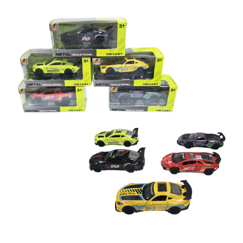 Μεταλλικό Αυτοκινητάκι Αγωνιστικού Τύπου - Metal Die Cast Racing Car