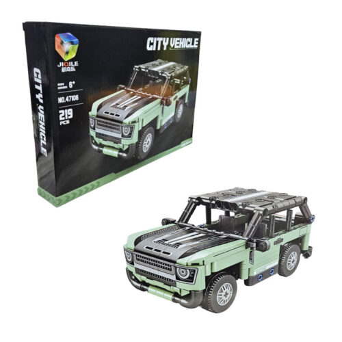 Κατασκευαστικό Σετ Αυτοκινήτου 219 Τεμαχίων - City Vehicle Building Blocks Set