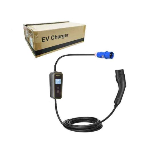 Φορητός Φορτιστής Ηλεκτρικού Αυτοκινήτου Type 2 32A 5m - Portable EV Charger Type 2 32A 5m
