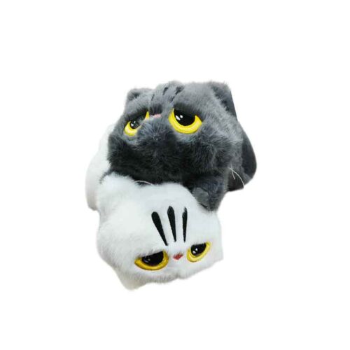 Λούτρινη Γατούλα Ξαπλωτή 40cm – Plush Lying Cat Toy