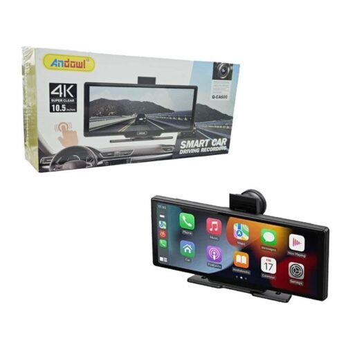 Andowl Κάμερα Αυτοκινήτου 10.5" 4K με Οθόνη Αφής και Καταγραφή Οδήγησης Q-CA600 - Car Camera with Touchscreen and Driving Recorder