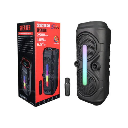 Sing-e Φορητό Ηχείο Karaoke Bluetooth Με Μικρόφωνο ZQS6239XW - Speaker