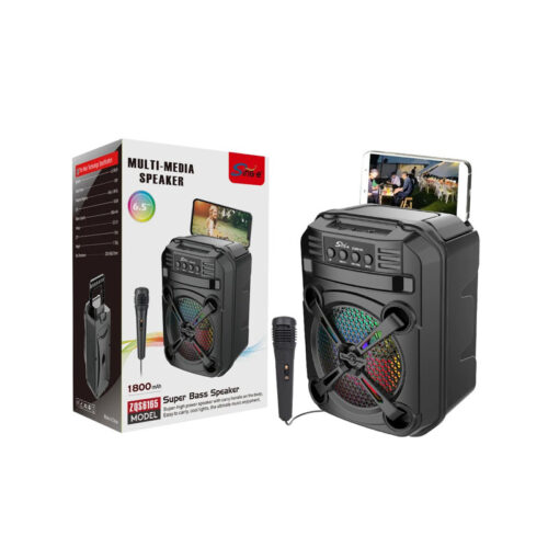 Sing-e Φορητό Ηχείο Karaoke Bluetooth 10W Με Μικρόφωνο ZQS6166 - Multi-Media Speaker