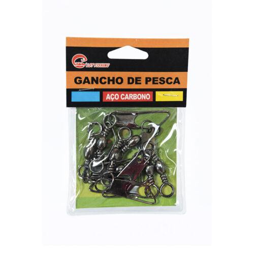 Στριφτάρια Ψαρέματος από Ανθρακούχο Ατσάλι 4- Fishing Swivels Carbon Steel