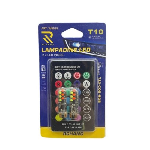 Rchang Λάμπες Αυτοκινήτου T10 LED 12V 10W W6515 - Auto Car LED Lamp