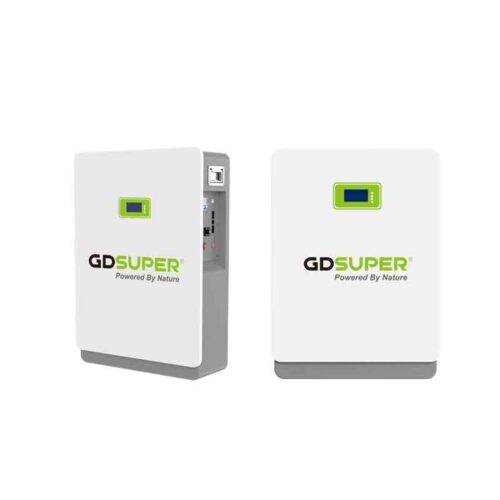 Σύστημα Οικιακής Αποθήκευσης Ενέργειας LiFePO4 5.12kWh 51.2V 100Ah Επιτοίχιο GD-70 - Wall Mounted LiFePO4 Home Energy Storage Battery 5.12kWh 51.2V 100Ah