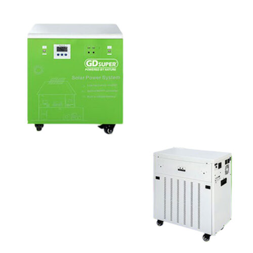 Ηλιακό Σύστημα Ενέργειας 6000W με MPPT 60A και Μπαταρία Λιθίου 51.2V 200Ah - 6000W Solar Power System with 60A MPPT and 51.2V 200Ah Lithium Battery