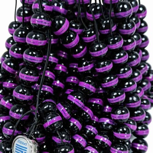 Κομπολόι Γυαλιστερό με Χάντρες 23εκ - Glossy Beaded Worry Beads