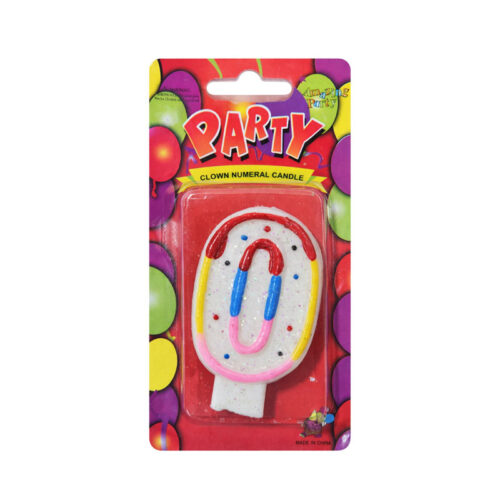 Κερί Γενεθλίων 0 – Birthday Number Candle Happy Birthday