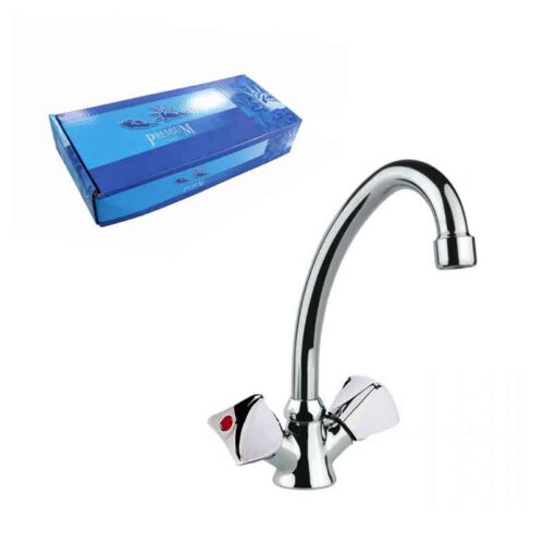 Μπαταρία Κουζίνας Δίχειρη - Kitchen Faucet Double Handle