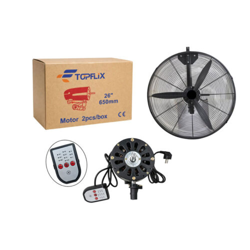 Ανεμιστήρας Τοίχου 26 ιντσών 250W με Τηλεχειριστήριο - Wall Fan 26 Inch 250W with Remote Control