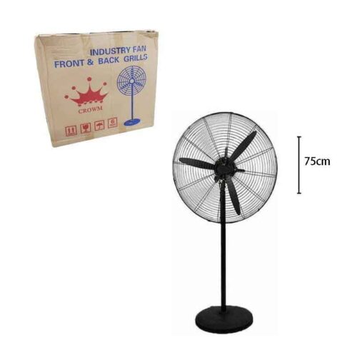 Ανεμιστήρας με βάση DF-75 30"- Industry fan front & back grills