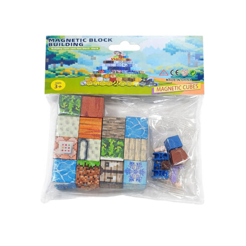 Μαγνητικά Κυβάκια Κατασκευών Σετ Παιχνιδιού - Magnetic Building Cubes Toy Set