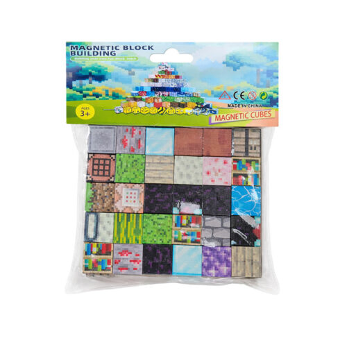 Μαγνητικά Κυβάκια Κατασκευών Σετ Παιχνιδιού - Magnetic Building Cubes Toy Set