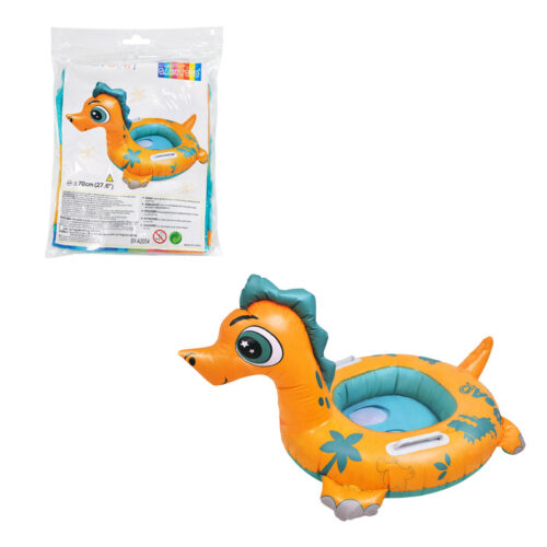 Παιδικό Φουσκωτό Σωσίβιο Θαλάσσης Ιππόκαμπος 70cm SY-A2054 - Kids Inflatable Seahorse Swim Ring
