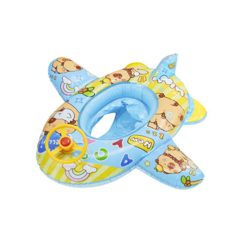 Sainteve Φουσκωτό Βρεφικό Σωσίβιο Θαλάσσης Αεροπλανάκι με Τιμόνι - Inflatable Baby Airplane Swim Ring