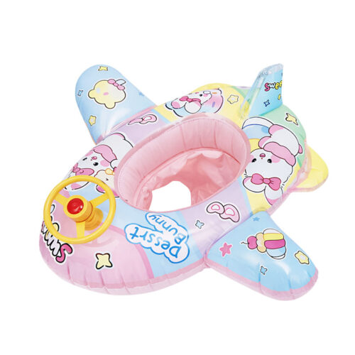 Sainteve Φουσκωτό Βρεφικό Σωσίβιο Θαλάσσης Αεροπλανάκι με Τιμόνι - Inflatable Baby Airplane Swim Ring