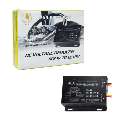 EJC Μετασχηματιστής/Μετατροπέας Αυτοκινήτου DC24V σε DC12V 40A - Car Power Buck Transformer