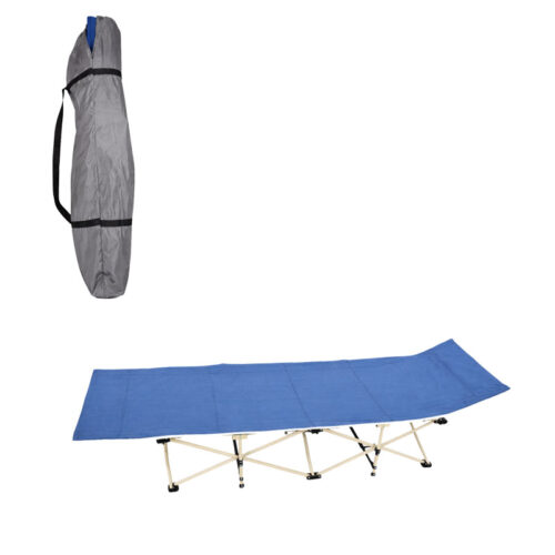 Πτυσσόμενο Κρεβάτι Camping με Τσάντα Μεταφοράς 186cm - Folding Camping Bed with Carry Bag