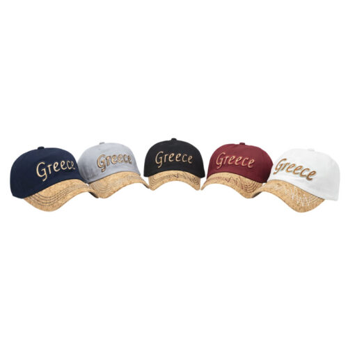 Καπέλο Τζόκεϊ με Κέντημα Greece - Embroidered Baseball Cap