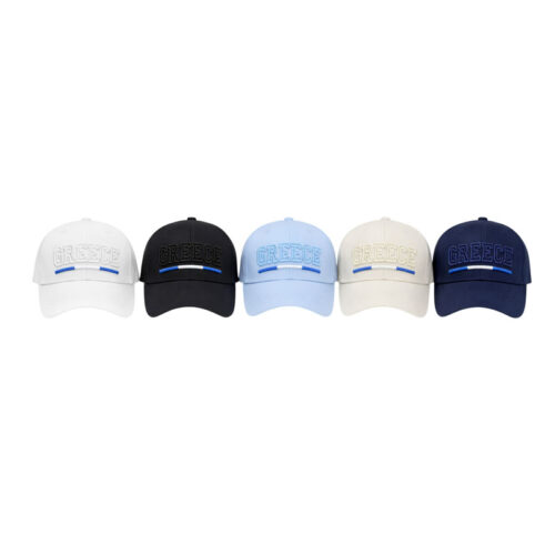 Καπέλο Τζόκεϊ με Κέντημα Greece - Embroidered Baseball Cap