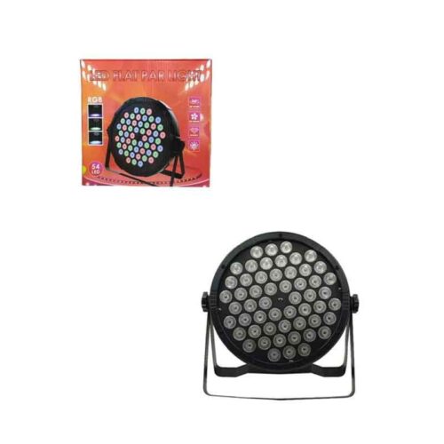 Φωτορυθμικό 54 LED -  Flat par light stage