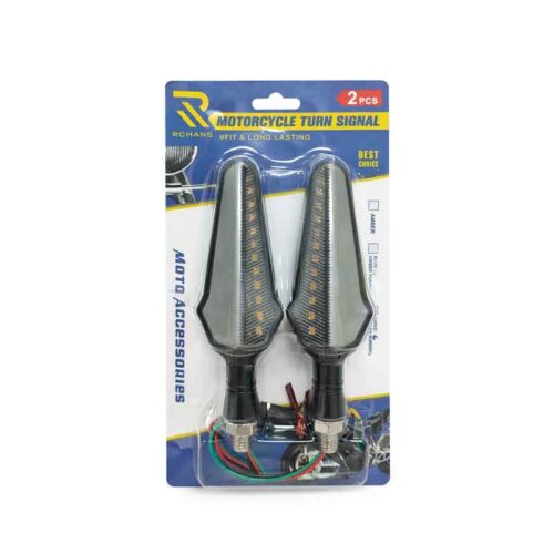 Rchang Φλας Μοτοσυκλέτας LED Universal Σετ 2 Τεμαχίων - Universal Motorcycle LED Turn Signals Set of 2