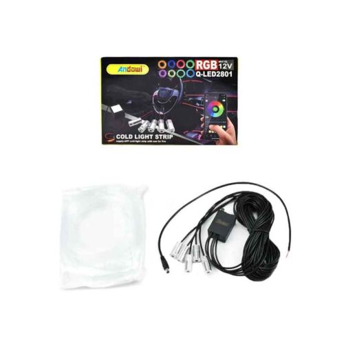 Andowl Διακοσμητικός Φωτισμός Αυτοκινήτου LED Q-LED2801 - Car Decorative Lighting with Color Control